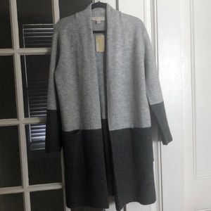 Michael Kors NWT Colorblock Longline Sweater